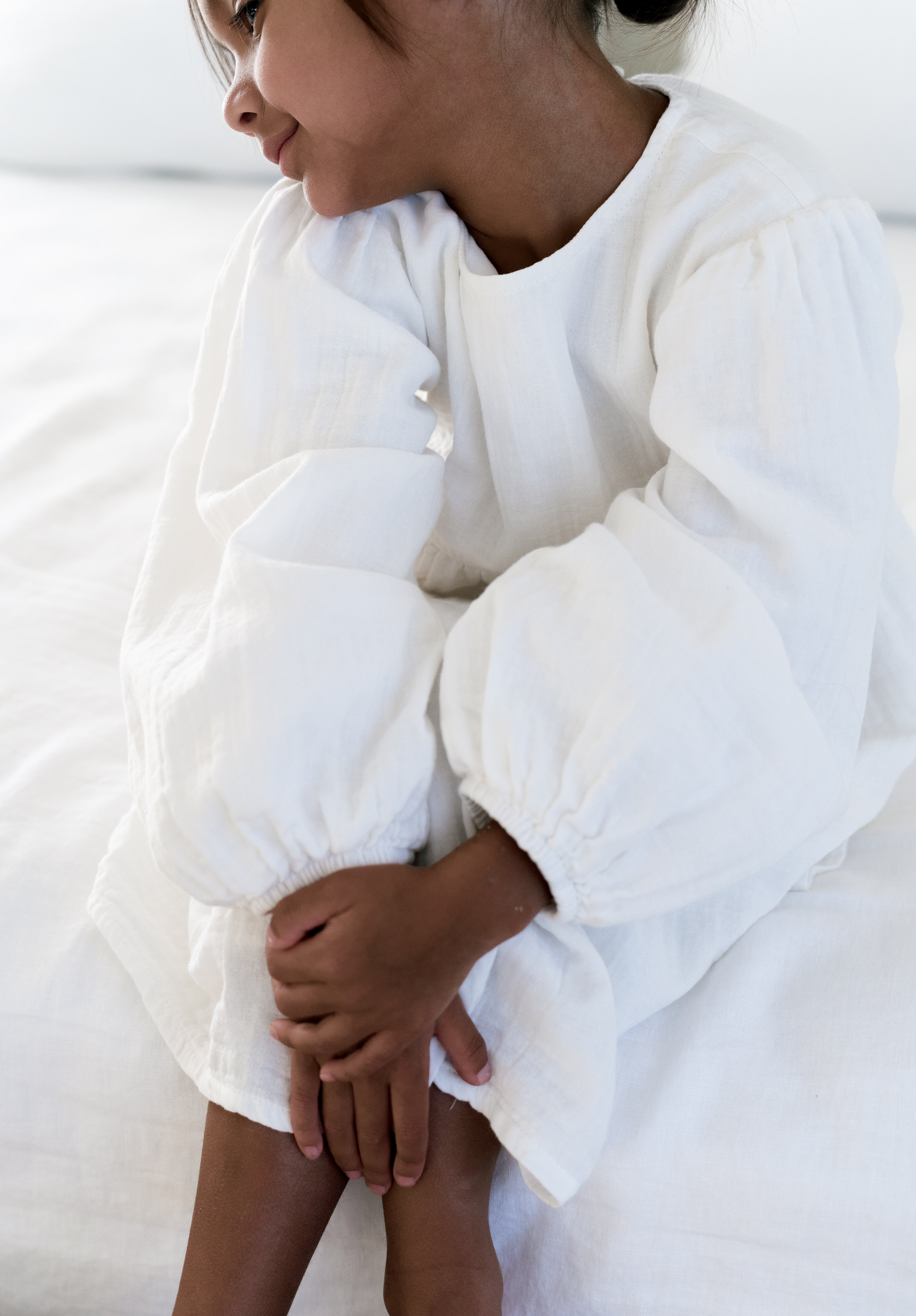 opt kotys linen dress OTM Exclusive: Cathleen Dress White / XXL