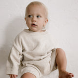 ‘ Oatmeal ‘ Knit Playsuit