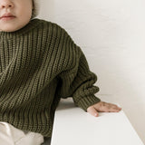‘Pine’ Chunky Knit Sweater