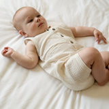 Muslin Romper - Ecru