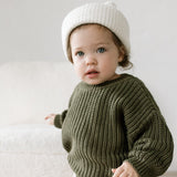 ‘Pine’ Chunky Knit Sweater