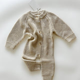 ‘Biscotti‘ Chunky Knit Playsuit