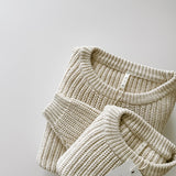 Women’s Oatmeal Chunky Knit Sweater