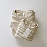 Women’s Oatmeal Chunky Knit Sweater