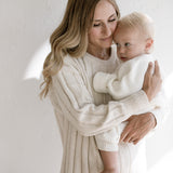 Powder Chunky Knit Playsuit