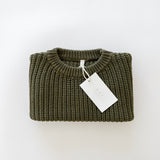 ‘Pine’ Chunky Knit Sweater