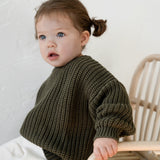 ‘Pine’ Chunky Knit Sweater