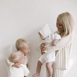 ‘ Dove ‘ Knit Playsuit
