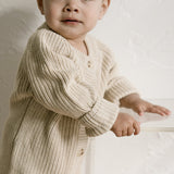 ‘Biscotti‘ Chunky Knit Playsuit