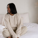 Women’s Oatmeal Chunky Knit Sweater