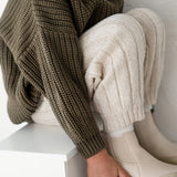 ‘Pine’ Chunky Knit Sweater