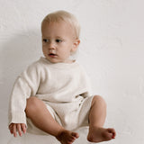 ‘ Oatmeal ‘ Knit Playsuit
