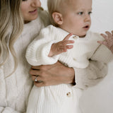 Powder Chunky Knit Playsuit