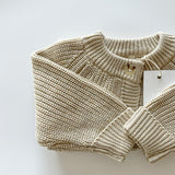 ‘Biscotti‘ Chunky Knit Playsuit