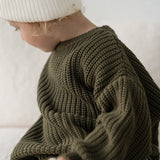 ‘Pine’ Chunky Knit Sweater