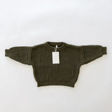 ‘Pine’ Chunky Knit Sweater