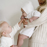 ‘ Dove ‘ Knit Playsuit