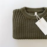 ‘Pine’ Chunky Knit Sweater