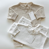 ‘ Dove ‘ Knit Playsuit