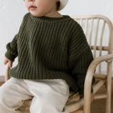‘Pine’ Chunky Knit Sweater