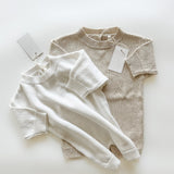 ‘ Dove ‘ Knit Playsuit