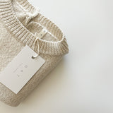 ‘ Oatmeal ‘ Knit Playsuit