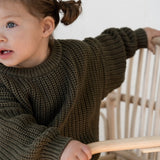 ‘Pine’ Chunky Knit Sweater