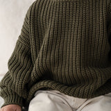 ‘Pine’ Chunky Knit Sweater