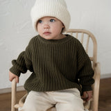 ‘Pine’ Chunky Knit Sweater
