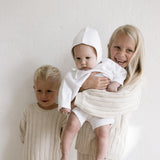 ‘ Dove ‘ Knit Playsuit