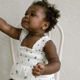 ‘Blueberry’ Garden Romper