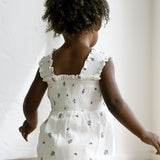 ‘Blueberry’ Garden Romper