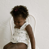 ‘Blueberry’ Garden Romper