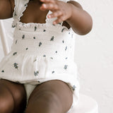‘Blueberry’ Garden Romper