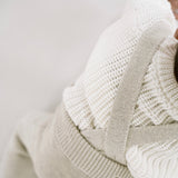 ‘Gray Marle’ Knit Suspenders