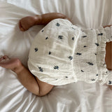 ‘Blueberry’ Garden Romper