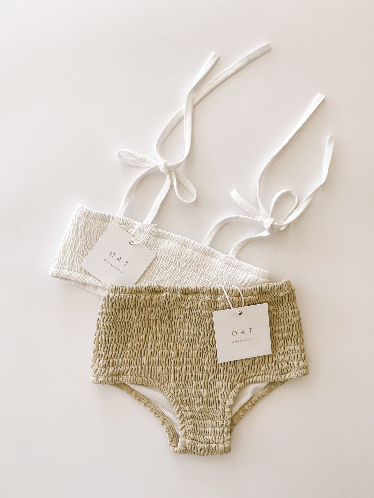 High Waisted Bikini Bottoms - Sand