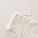High Waisted Bikini Bottoms - Coconut