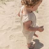 Muslin Romper - Ecru
