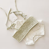 High Waisted Bikini Bottoms - Coconut