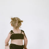 High Waisted Bikini Bottoms - Olive