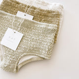 High Waisted Bikini Bottoms - Sage
