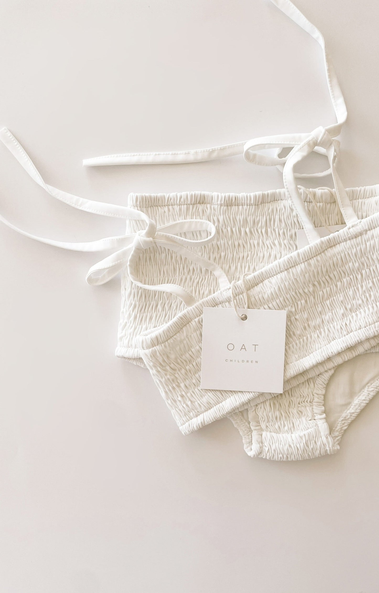 High Waisted Bikini Bottoms - Coconut