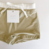 Euro Style Swim Trunks - Khaki