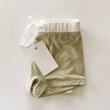 Euro Style Swim Trunks - Khaki