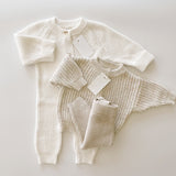 Powder Chunky Knit Playsuit