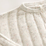 Women’s Wide Ribbed Knit Sweater ‘Sprinkle’