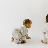 ‘Gray Marle‘ Ribbed Knit Playsuit