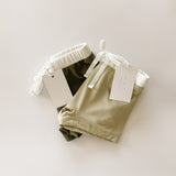 Euro Style Swim Trunks - Khaki
