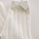 Women’s Wide Ribbed Knit Pant ‘Dove’